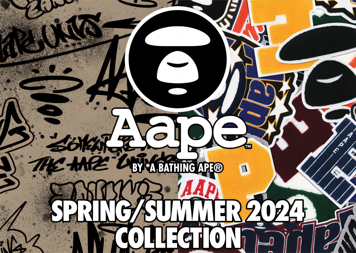 AAPE BY *A BATHING APE® 正式发布2024春夏男装系列